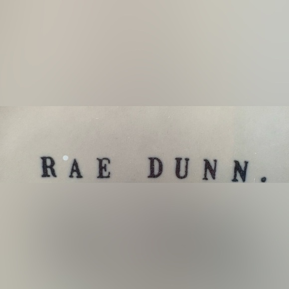 Rae Dunn Iridescent “SNOW” Baby Canister with Pink Top - Picture 2 of 4